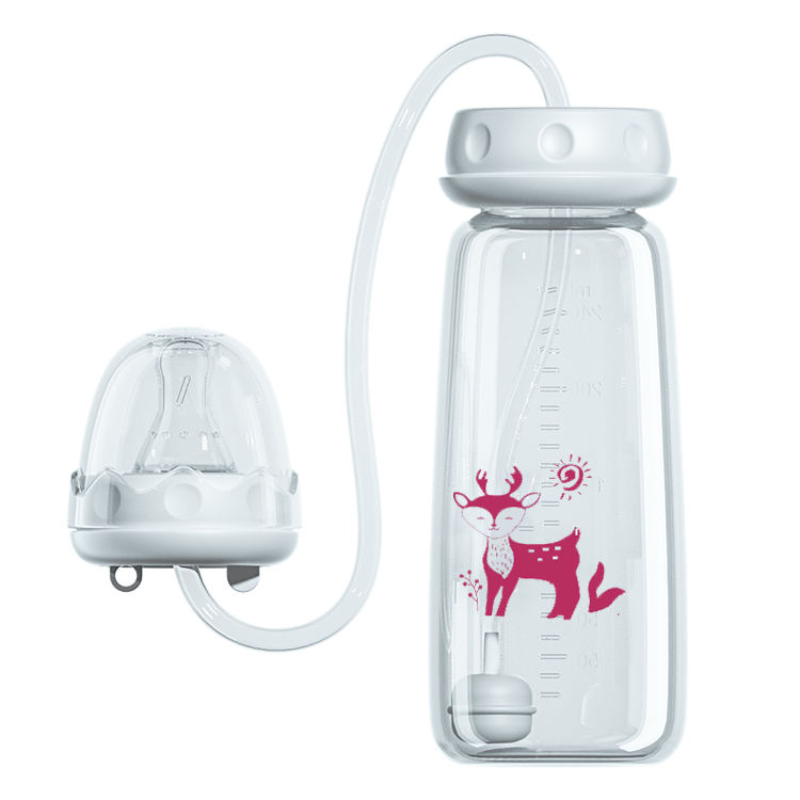 Kletshuts™ BabyBottle:  Händer-Gratis Lättmatad Babyflaskset