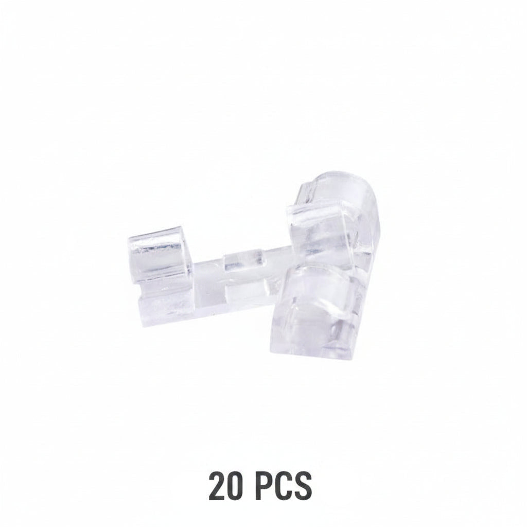 GlideHold® WireClamps 1+1 GRATIS: Självhäftande Enkel Kabelorganisation Trådklämmor