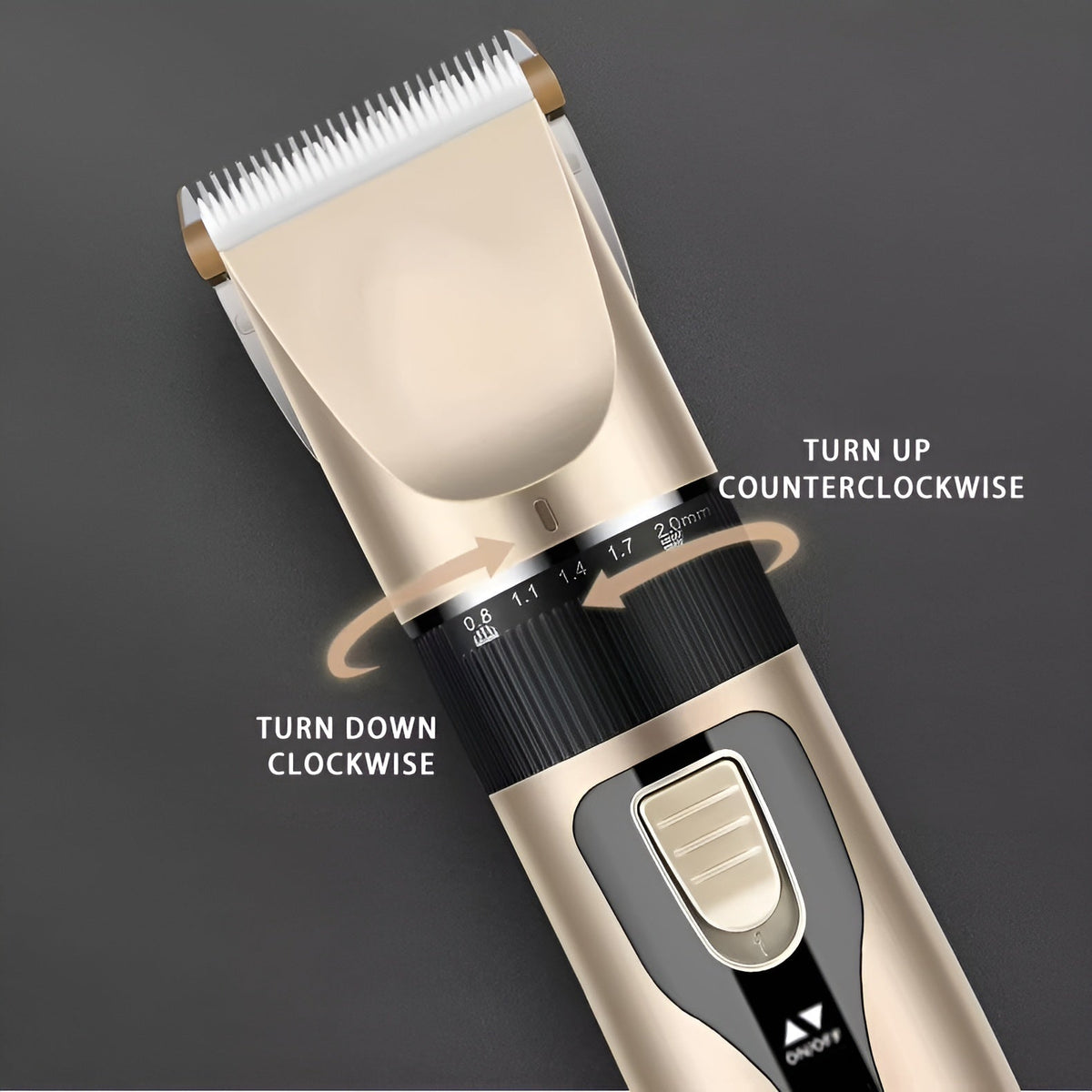 DogFri™ PetClipper: Högkvalitativt Uppladdningsbart Professionellt Husdjurs Trimningskit