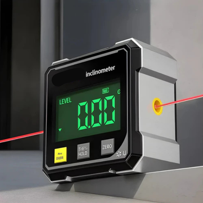 Globetrek° DigitalInclinometer: Digitalt Magnetiskt Sidor Laserlutningsmätare