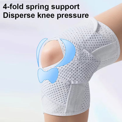 KneeGuard 1+1 GRATIS - Justerbart Knäskydd med Kompression Och Skyddssleeve