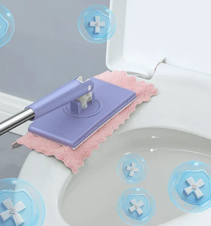 Cleaner Pro° ClampingMop: Automatisk Snabbtorkande Klämma Mopp För Våt Och Torrt Rengöring