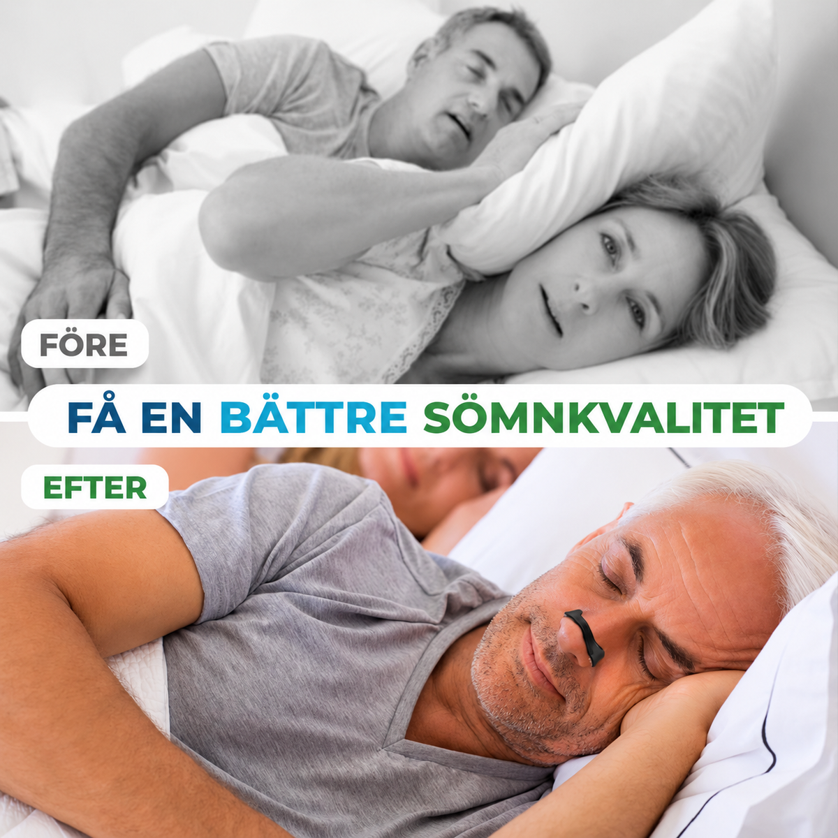 AirFlow 1+1 GRATIS: Bättre Andningshjälp Och Sömnstöd Näsdilator Kit