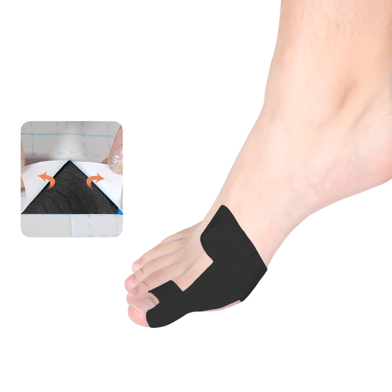 ToeBandage: Bekväm Tåjusteringsbandage Stödset