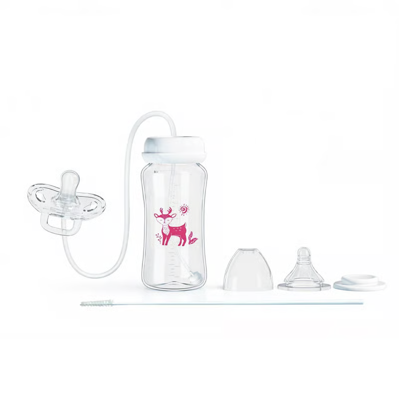 Kletshuts™ BabyBottle:  Händer-Gratis Lättmatad Babyflaskset