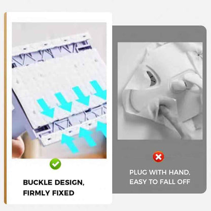 Cleaner Pro° ClampingMop: Automatisk Snabbtorkande Klämma Mopp För Våt Och Torrt Rengöring