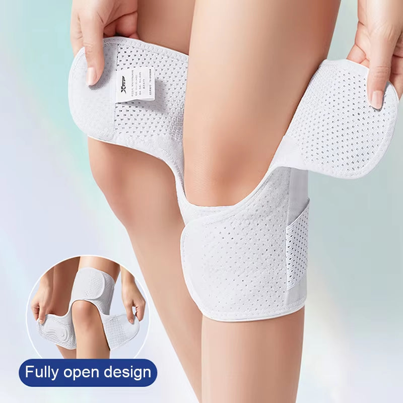 KneeGuard 1+1 GRATIS - Justerbart Knäskydd med Kompression Och Skyddssleeve