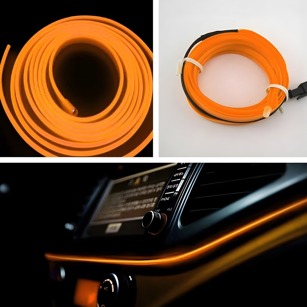 Ledsen™ LEDStrip 1+1 GRATIS: Bilens Interiör Stiliga Dekorativa LED Remsa Ljus