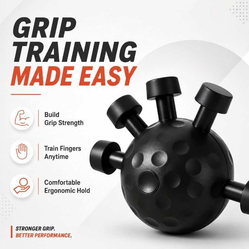 GripFlex 1+1 GRATIS: Oavhängig Finger Grip Flexibilitet Och Styrketräningsverktyg