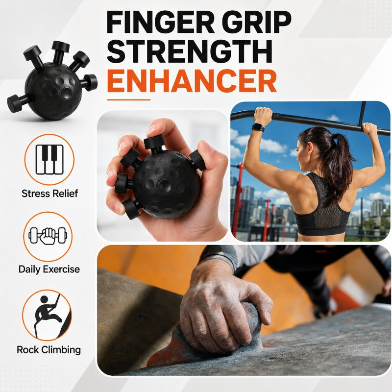 GripFlex 1+1 GRATIS: Oavhängig Finger Grip Flexibilitet Och Styrketräningsverktyg