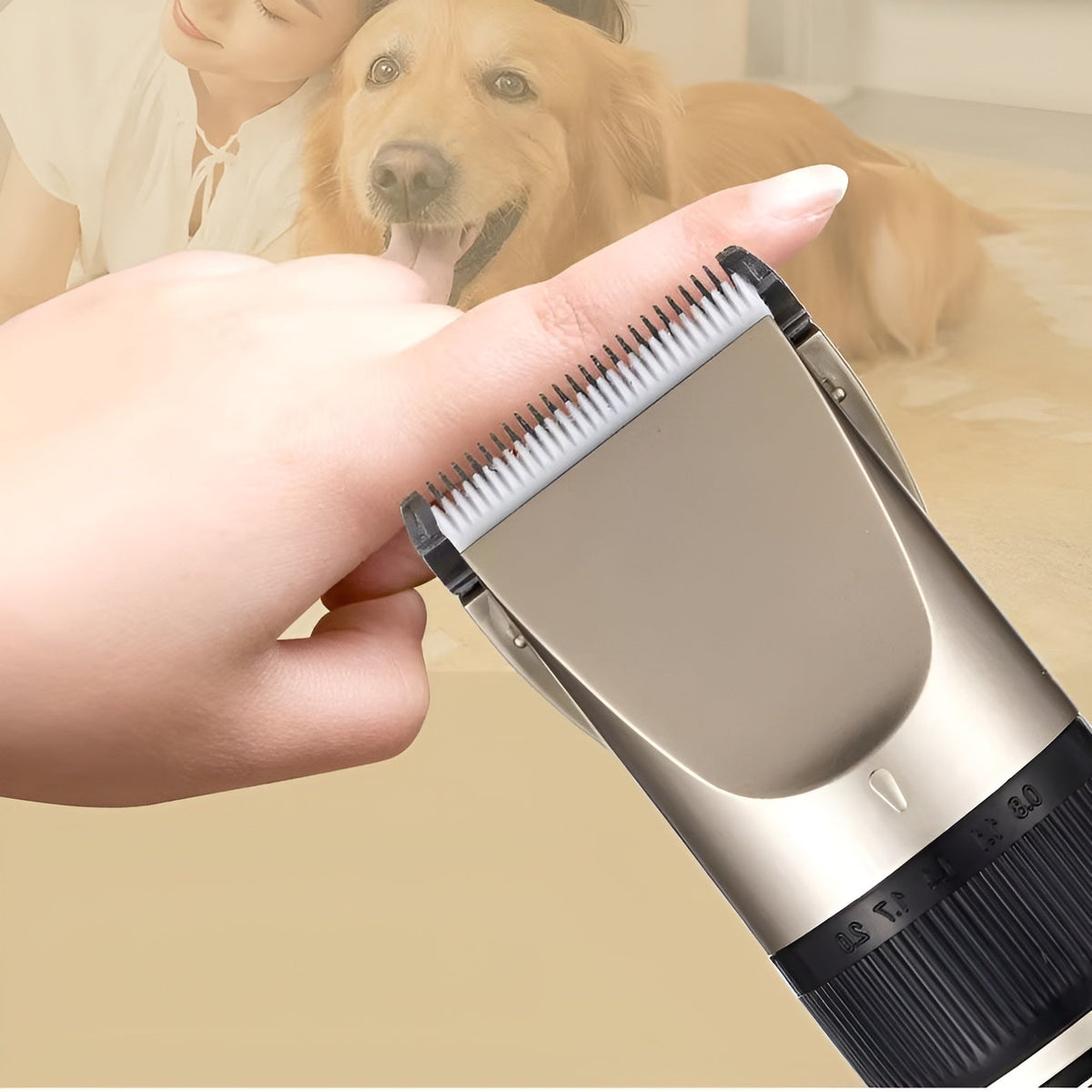 DogFri™ PetClipper: Högkvalitativt Uppladdningsbart Professionellt Husdjurs Trimningskit