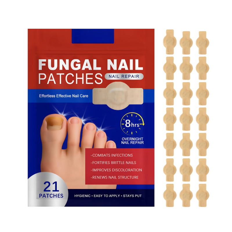 FungalPatch - Antibakteriell Svampplåster Och Nagelvårds Pack