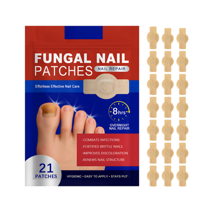 FungalPatch - Antibakteriell Svampplåster Och Nagelvårds Pack