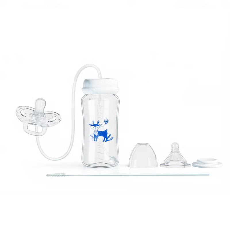 Kletshuts™ BabyBottle:  Händer-Gratis Lättmatad Babyflaskset