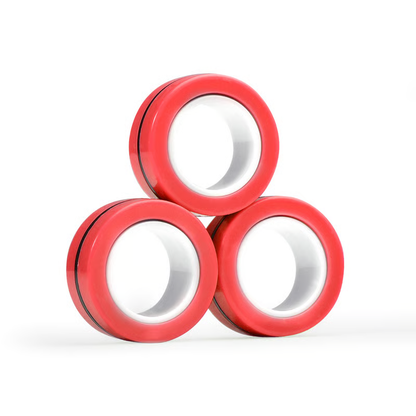 Kletshuts™ FidgetRing 1+1 GRATIS: Stressavlastande Fidget Magnetisk Snurrring Leksak