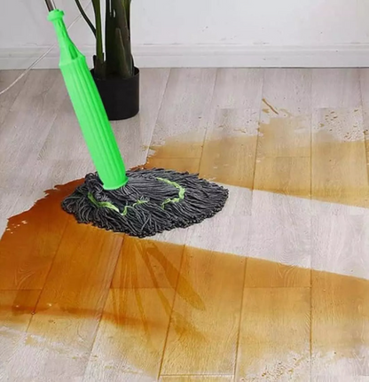 Cleaner Pro° SmartSqueeze 1+1 GRATIS: Handfri Själv-Vridande Smart Kläm Vrid Mopp