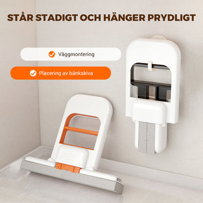 Mini bärbar självvridande mopp