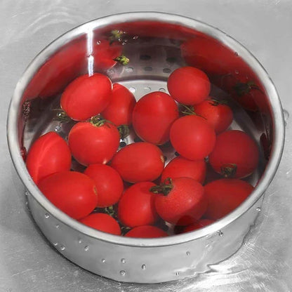 Globetrek° SinkStrainer 1+1 GRATIS: Rostfritt Filter Svan Stil Diskho Sil