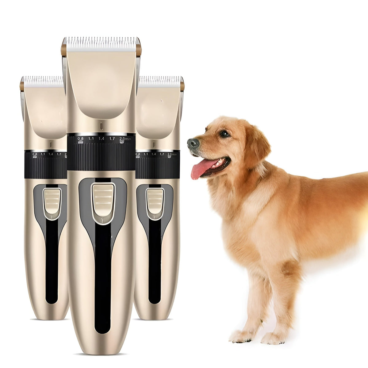 DogFri™ PetClipper: Högkvalitativt Uppladdningsbart Professionellt Husdjurs Trimningskit
