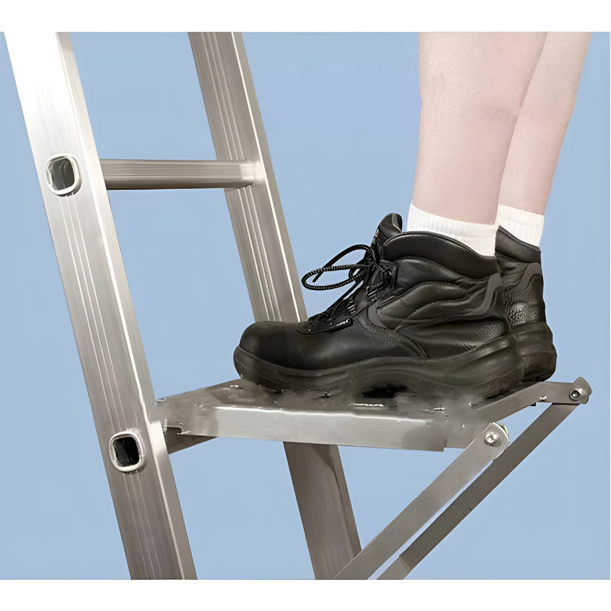 Globetrek° LadderHelper: Heavy-Duty Industriell-Grad Ergonomisk Stege Hjälpare