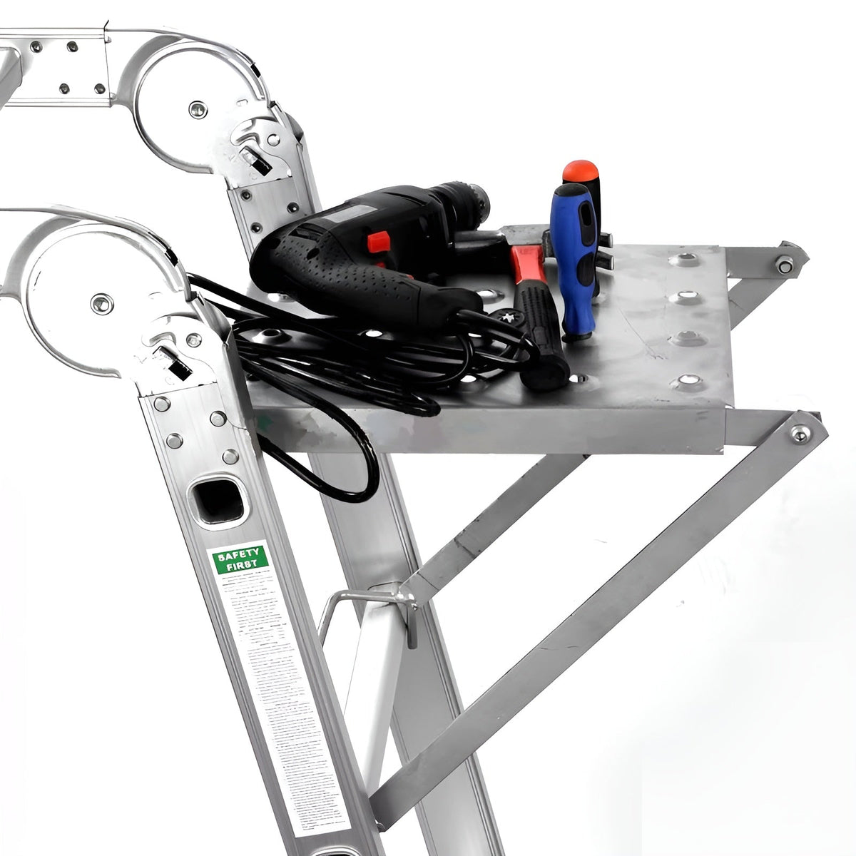 Globetrek° LadderHelper: Heavy-Duty Industriell-Grad Ergonomisk Stege Hjälpare
