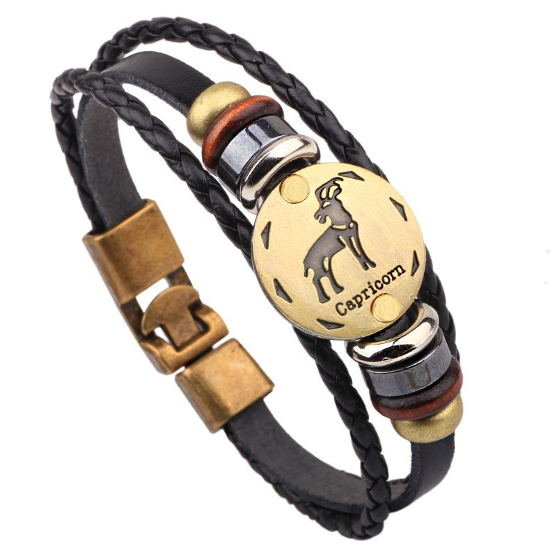 Jewelance™ ZodiacBracelet 1+1 GRATIS: Justerbart Vintage Charm Stjärntecken Armband