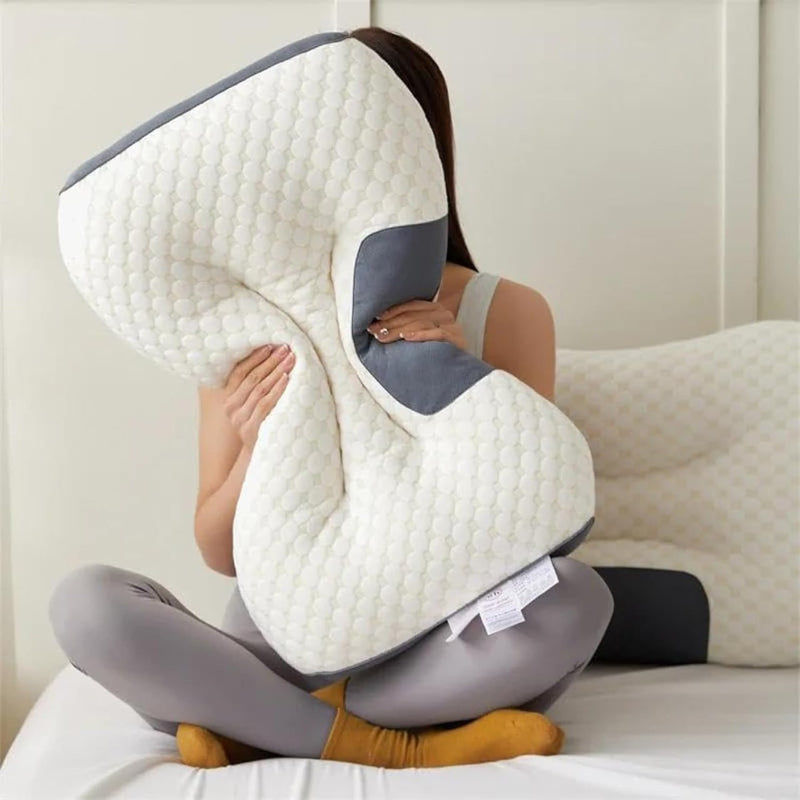 ContourPillow - Nackstöd Smärtlindring Bekväm Sömn Konturpude