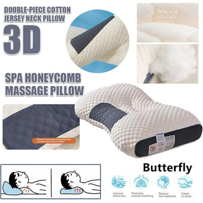 ContourPillow - Nackstöd Smärtlindring Bekväm Sömn Konturpude