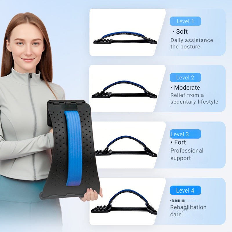 LumbarStretcher 1+1 GRATIS: Daglig Ryggkomfort Och Stöd Lumbar Stretcher