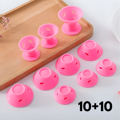 Rose® HeatlessCurl: Mjuka Lätt-Att-Använda Värmefria Ringla Stång