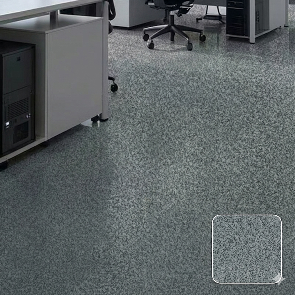 FloorCoating: Elegant Glansig Finish Golv Marmor Utseende Epoxy Beläggning