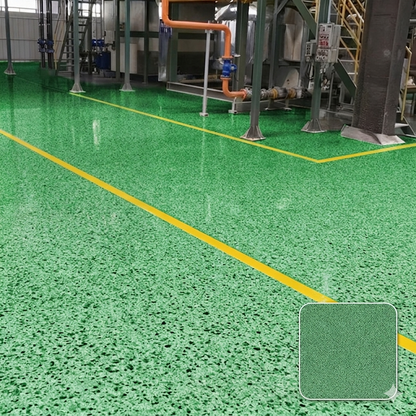 FloorCoating: Elegant Glansig Finish Golv Marmor Utseende Epoxy Beläggning