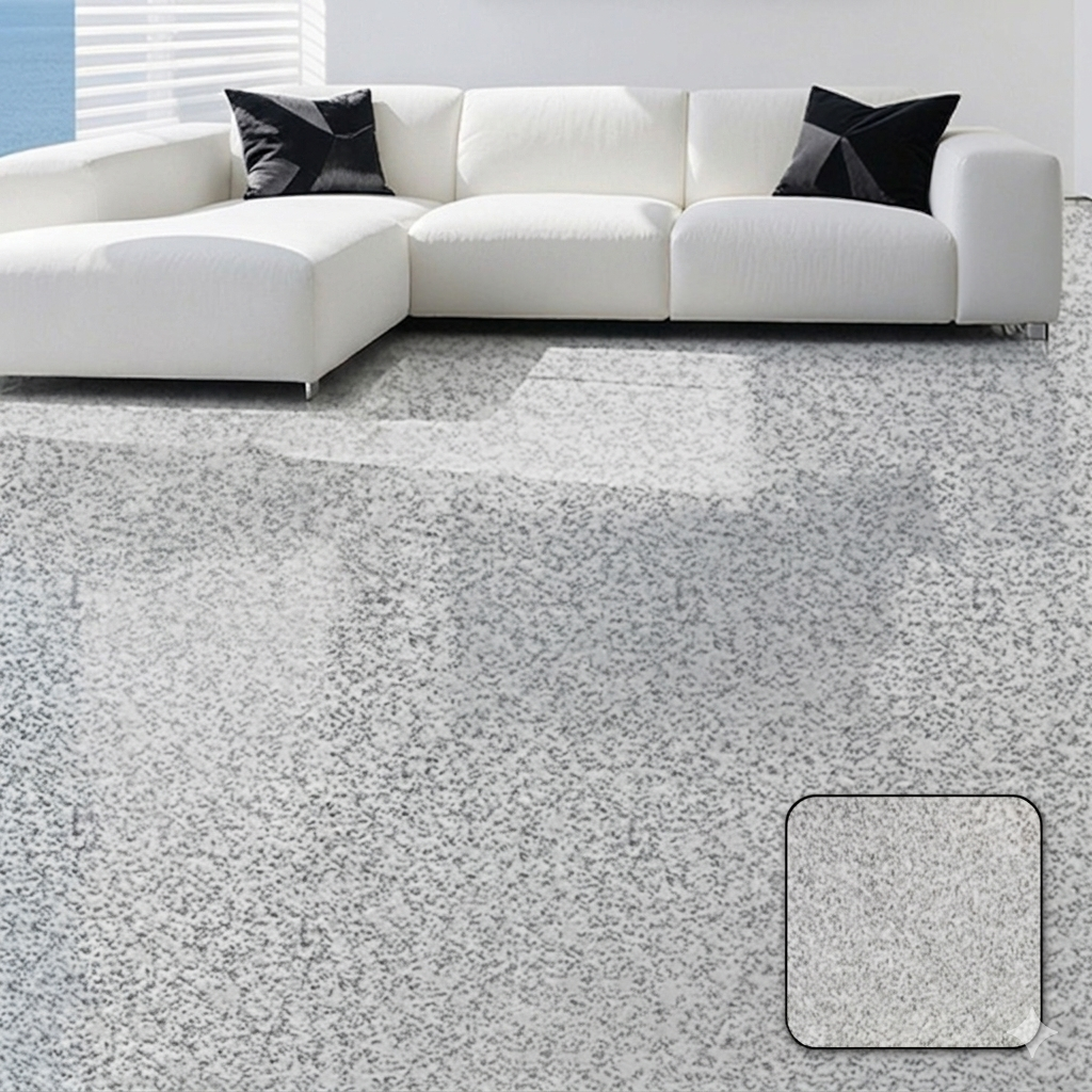 FloorCoating: Elegant Glansig Finish Golv Marmor Utseende Epoxy Beläggning