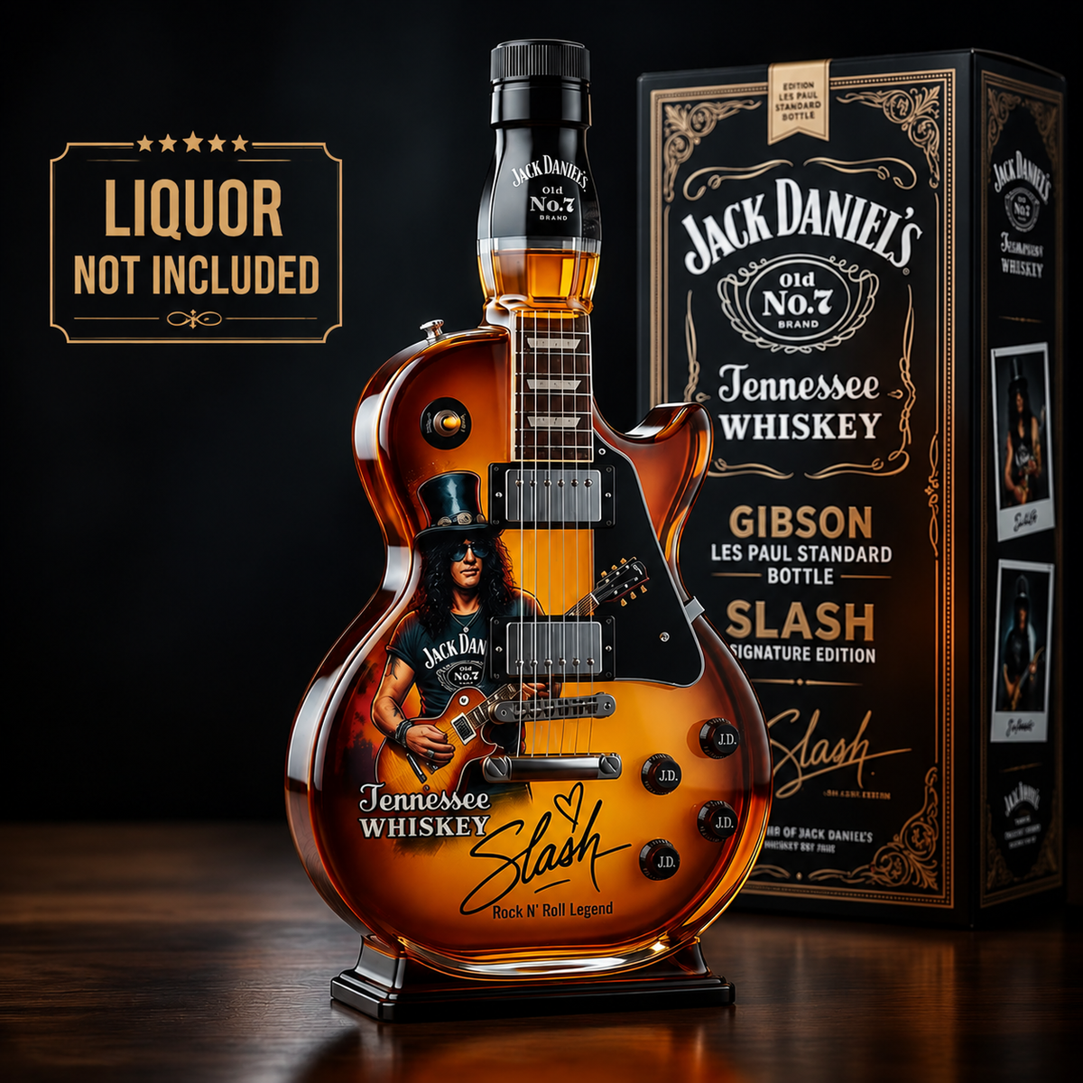 GuitarDecanter™ - Premium Samlarens Gitarr-Inspirerade Dekanter