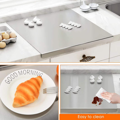 Globetrek° KitchenBoard: Matberedning Kök Rostfritt Stål Bräda