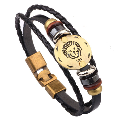 Jewelance™ ZodiacBracelet 1+1 GRATIS: Justerbart Vintage Charm Stjärntecken Armband