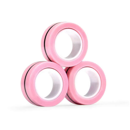 Kletshuts™ FidgetRing 1+1 GRATIS: Stressavlastande Fidget Magnetisk Snurrring Leksak