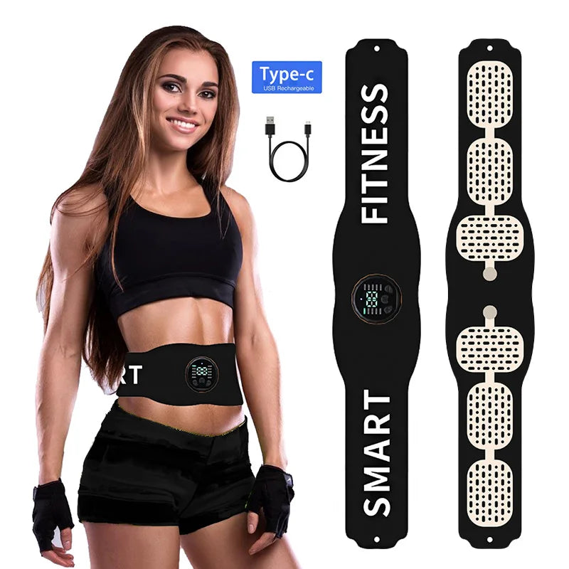 ToningBelt - Bärbar Lätt Bekväm Muskelstimulator Toningbälte