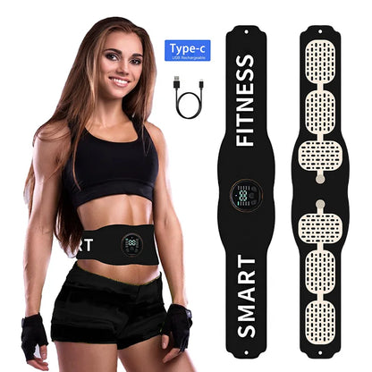 ToningBelt - Bärbar Lätt Bekväm Muskelstimulator Toningbälte
