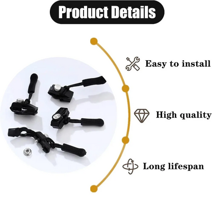 ZipperPull 1+2 Set GRATIS - Enkel Fix Multi-Använd Zipper Ersättning Avtagbar Draghandtag