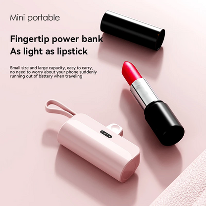 PocketPowerbank - Kompakt Design Snabb Laddning Lätt Att Bära Pocket Powerbank