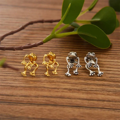 Jewelance™ FrogEarrings 1+1 GRATIS: Söta Temperament Grodörhängen