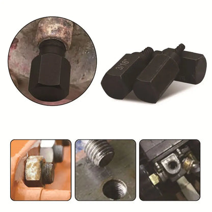 ScrewExtractor: Hållbar Kraftig Skruv- Och Bultutdragare Kit