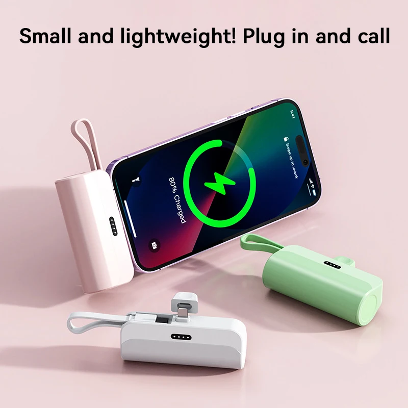 PocketPowerbank - Kompakt Design Snabb Laddning Lätt Att Bära Pocket Powerbank