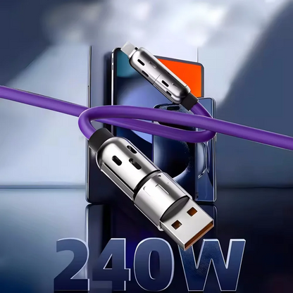 Globetrek° UniversalCable 1+1 GRATIS: Universell Smart Multipel Laddar Kabel
