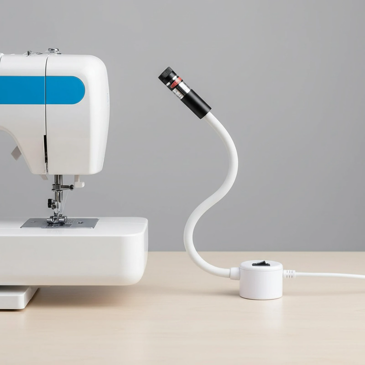 Globetrek° SewingLight: Magnetisk Flexibel Svanhals LED Symaskinslampa