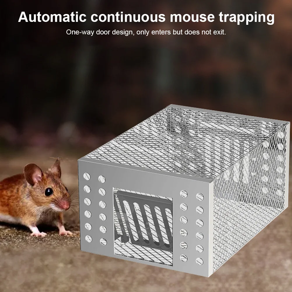 Globetrek° MouseTrap: Återanvändbar Icke-Toxisk Säker Och Human Musfälla