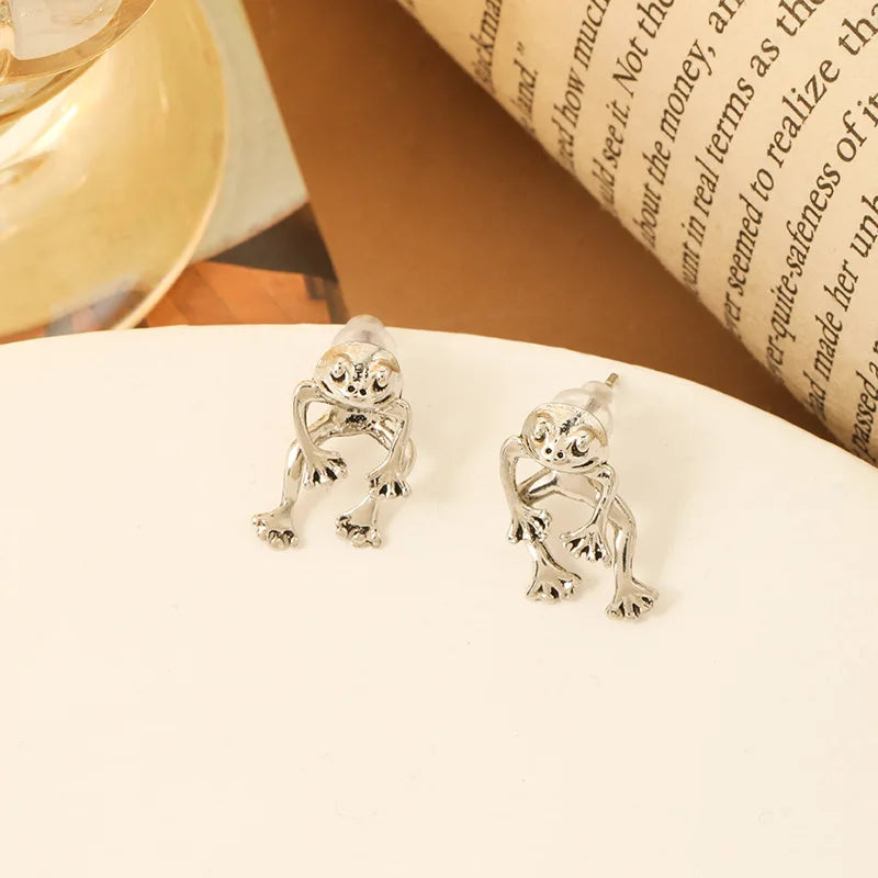 Jewelance™ FrogEarrings 1+1 GRATIS: Söta Temperament Grodörhängen