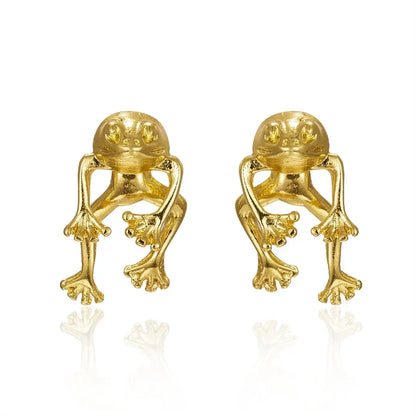 Jewelance™ FrogEarrings 1+1 GRATIS: Söta Temperament Grodörhängen