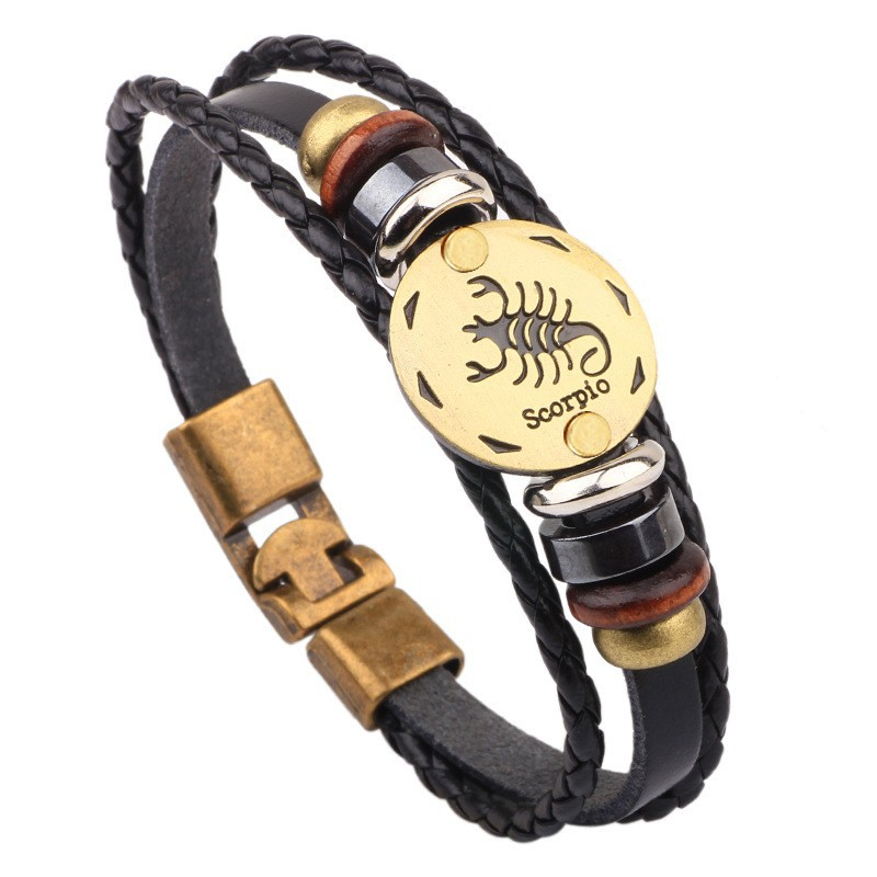 Jewelance™ ZodiacBracelet 1+1 GRATIS: Justerbart Vintage Charm Stjärntecken Armband
